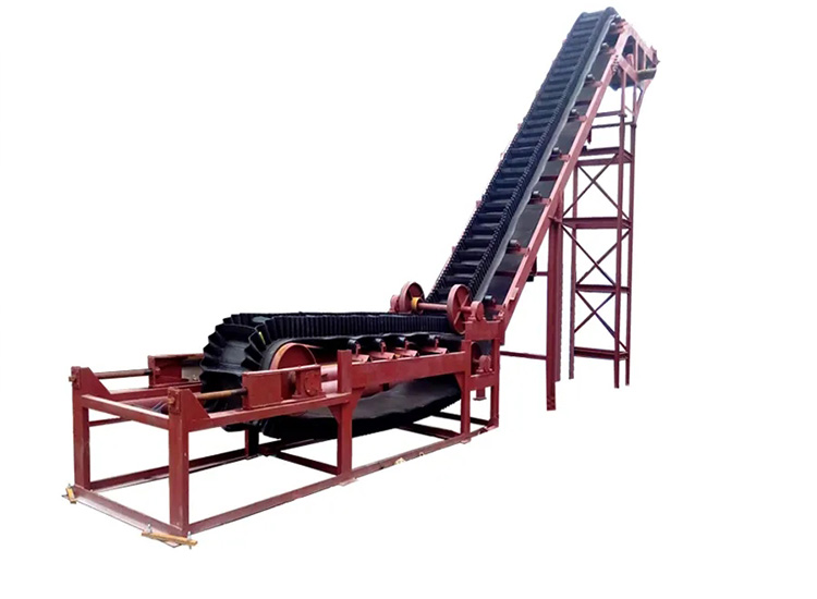 大傾角皮帶輸送機(jī)